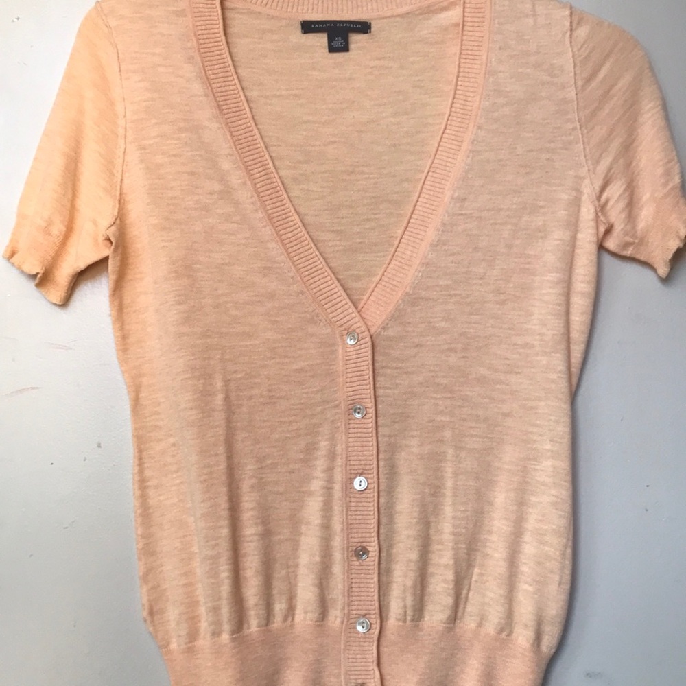 Banana Republic short sleeve sweater